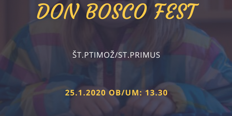 Image for the entry: Don Bosco Feast 2020