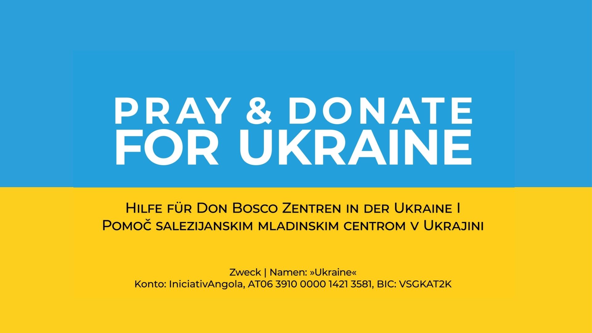 Pray & Donate for Ukraine