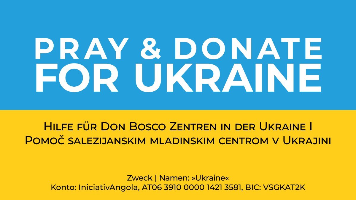 Image: Bild zum Eintrag: Pray & Donate for Ukraine