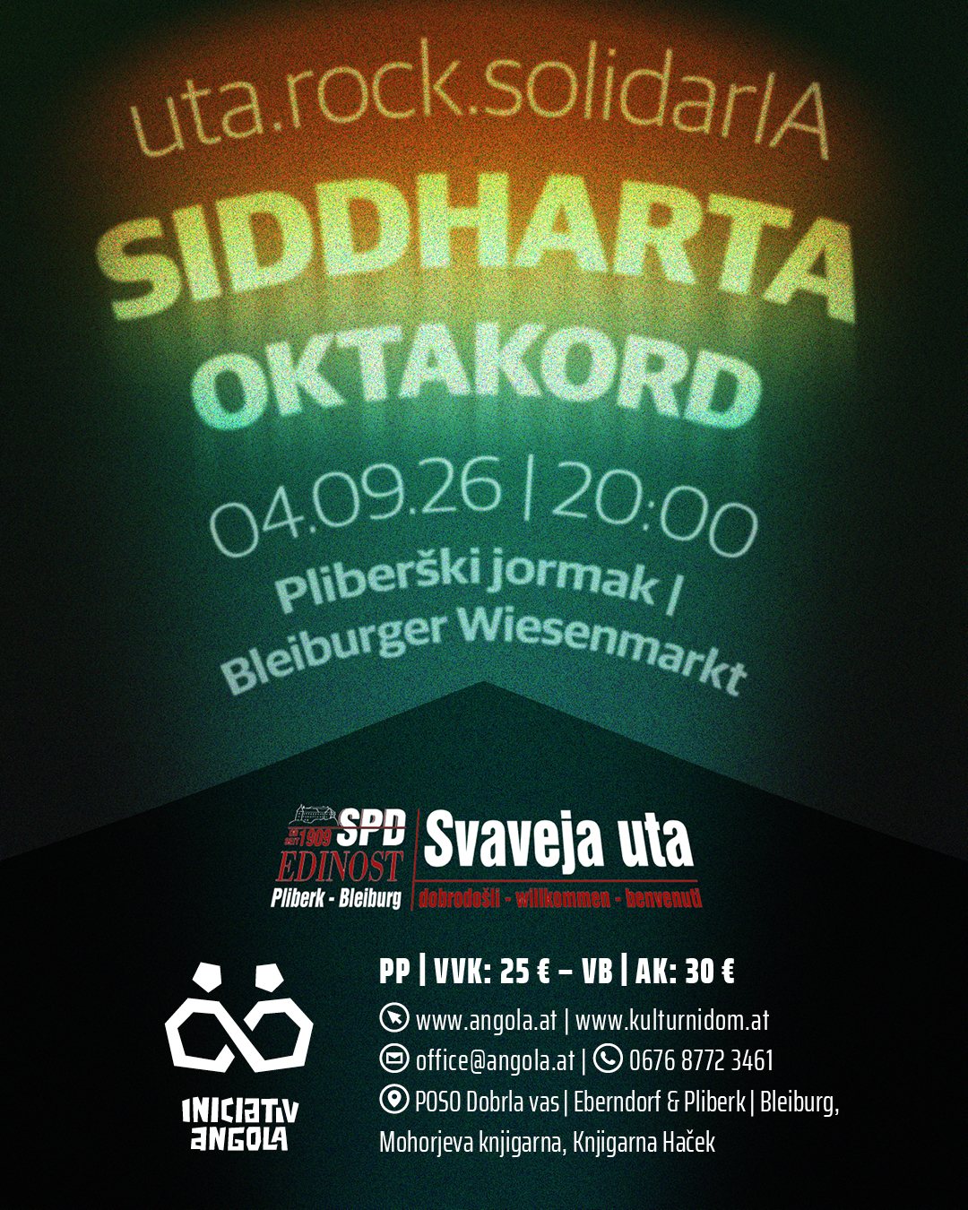 Image: Bild zum Eintrag: Benefizkonzert: Siddharta & Oktakord